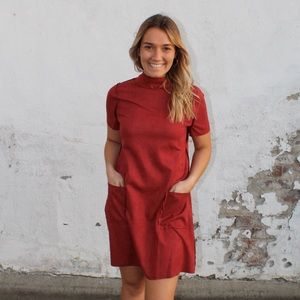 Maroon Dress